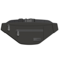 AC Infinity Smell Proof Belt Bag, Black, with 900D Nylon Fabric and Carbon Filter Lining