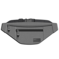 AC Infinity Smell Proof Belt Bag, Gray, with 900D Nylon Fabric and Carbon Filter Lining
