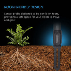 AC Infinity Soil Sensor Probe Exclusively for Controller AI+, Monitors Moisture and Saturation Levels, IP67-Water Resistant