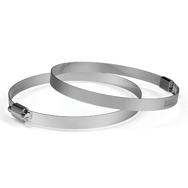 AC Infinity Stainless Steel Duct Clamps, 4-Inch, Two Pack