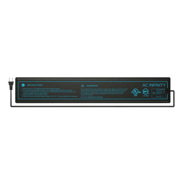 AC Infinity SUNCORE A1, Seedling Heat Mat, IP-67 Waterproof, 3" x 20"