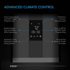 AC Infinity THERMOFORGE T3, Environmental Plant Heater, Smart VPD Controls, True 10 Heat Levels, Tubing Extends into Grow Tent