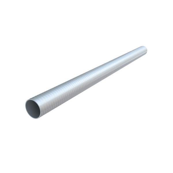 ALIEN Hydroponics Pipe 40mm Silver 1 Meter Spiral