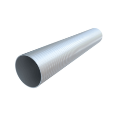 ALIEN Hydroponics Pipe 5" Silver Spiral 80cm