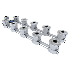 ALIEN Hydroponics V-SYSTEM 10 Pot 2 Row Kit