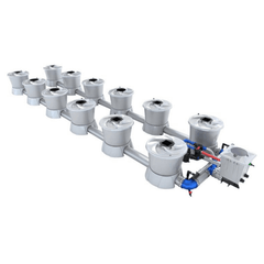 ALIEN Hydroponics V-SYSTEM 12 Pot 2 Row Kit