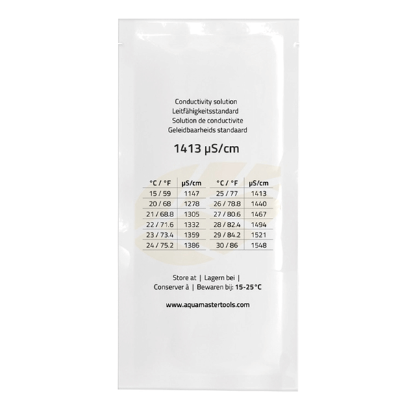 Aqua Master Calibration Solution EC1413 20ml Sachet