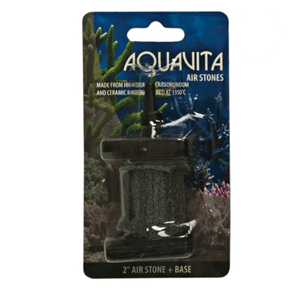 AquaVita 2" Cylinder Air Stone with Base