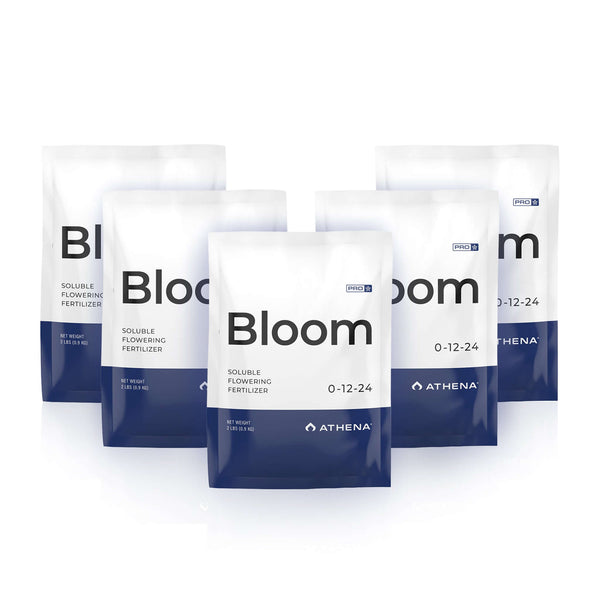 Athena Pro Bloom, Dry Soluble Flowering Fertilizer, Five 2 lb. Bags