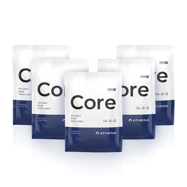 Athena Pro Core, Dry Soluble Base Plant Fertilizer, Five 2 lb. Bags