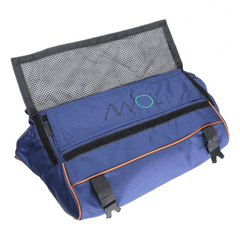 AWOL DAILY Blue Messenger Bag