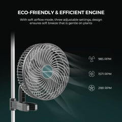 Mars Hydro FC-E3000 LED Grow Light + 3' x 3' Grow Tent + iFresh Inline Fan Combo with Temperature and Humidity Controller