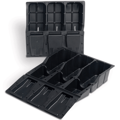 Clone Shipper Black 3 Plant Single Guide with Vent
