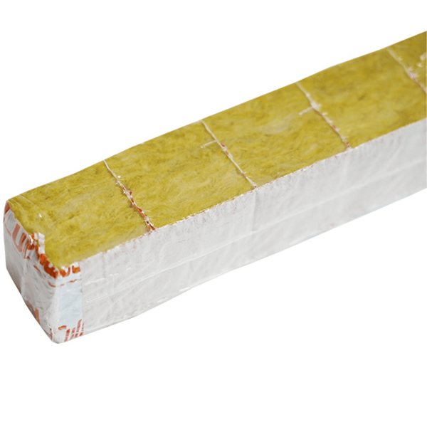 Cultiwool 1.5" x 1.5" x 1.5" Cubes of Cultilene Rockwool with Shrinkwrap - Case of 2,250