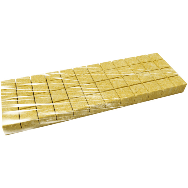 Cultiwool 48 Cell Mini Block Sheets of Cultilene Rockwool with Shrinkwrap - Case of 24