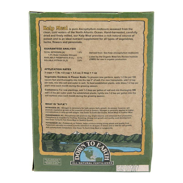 Kelp Meal 1-0.1-2 (4 lb Box)