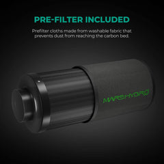 Mars Hydro 4" Inline Air Carbon Filter