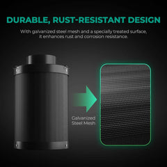 Mars Hydro 4" Inline Air Carbon Filter