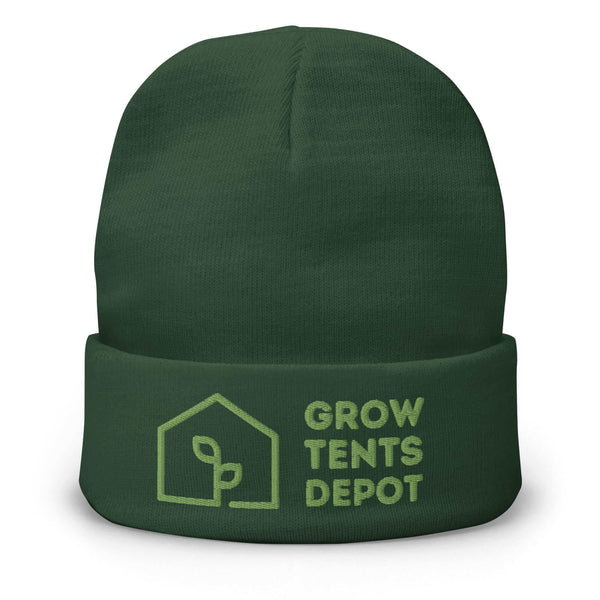 Grow Tents Depot Embroidered Beanie