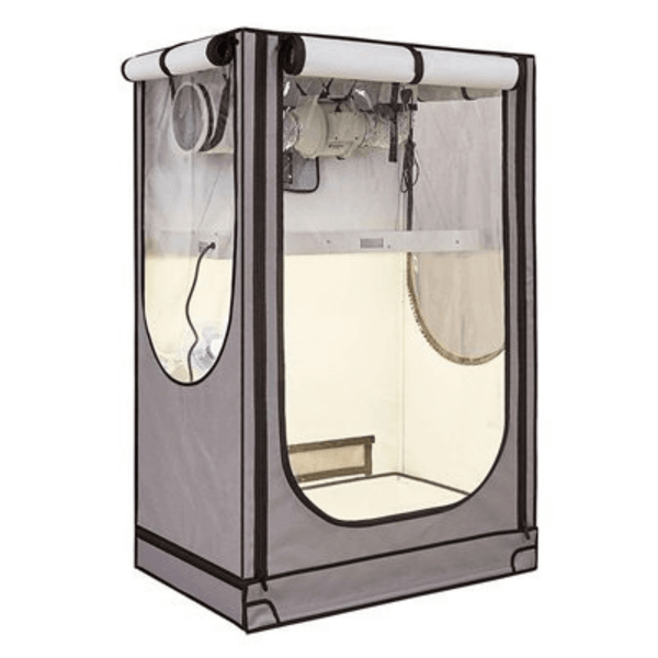 HighDroGro Sbox 2' x 3'2" x 5'5" (62cm x 96cm x 168cm) Indoor Grow Tent