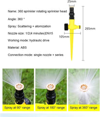 360° Rotating Automatic Garden Lawn Sprinkler