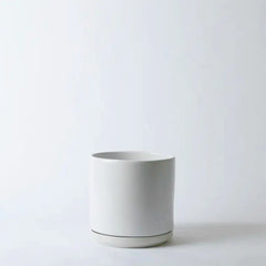15 Inch - Solid Goods - Ceramic Cylinder with Saucer - SHIPPER