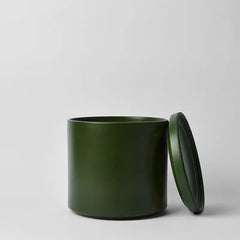 15 Inch - Solid Goods - Ceramic Cylinder with Saucer - SHIPPER