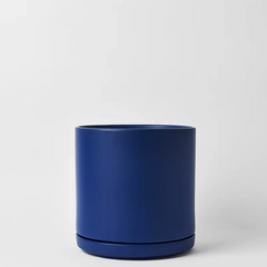 15 Inch - Solid Goods - Ceramic Cylinder with Saucer - SHIPPER