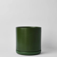 15 Inch - Solid Goods - Ceramic Cylinder with Saucer - SHIPPER
