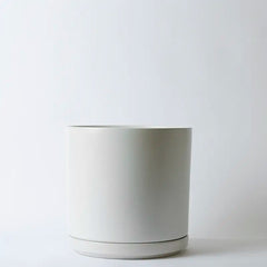 15 Inch - Solid Goods - Ceramic Cylinder with Saucer - SHIPPER