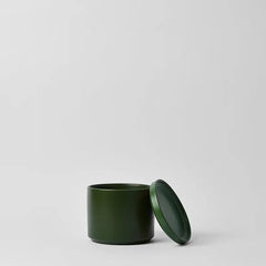 15 Inch - Solid Goods - Ceramic Cylinder with Saucer - SHIPPER