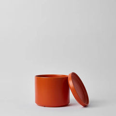 15 Inch - Solid Goods - Ceramic Cylinder with Saucer - SHIPPER