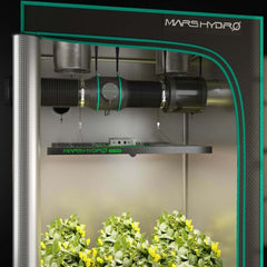 Mars Hydro 6" Inline Duct Fan and Carbon Filter Combo with Temperature and Humidity Controller