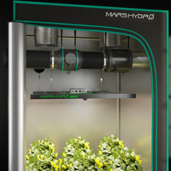Mars Hydro 6" Inline Duct Fan and Carbon Filter Combo with Temperature and Humidity Controller