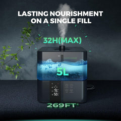 Mars Hydro 5L Ultrasonic Cool Mist Plant Humidifier