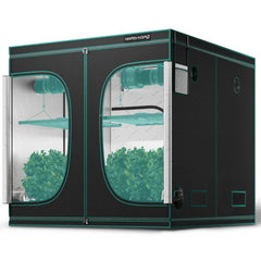 Mars Hydro 8' x 8' x 6' 8" (240cm x 240cm x 200cm) Indoor Grow Tent