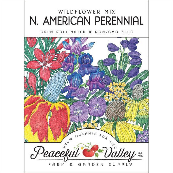 North American Perennial Wildflower Mix (pack)