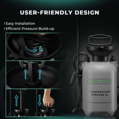 Mars Hydro 1.35 Gallon Pump Pressure Sprayer