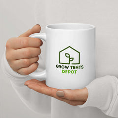 Grow Tents Depot White 20 Oz Mug