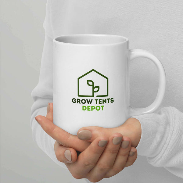 Grow Tents Depot White 20 Oz Mug